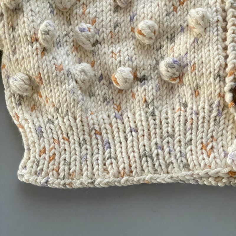Babytoly - Confetti Popcorn Cardigan CITRUS | S