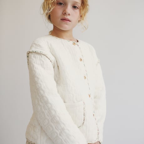 残り1点（8Y）LiiLU - QUILTED JACKET