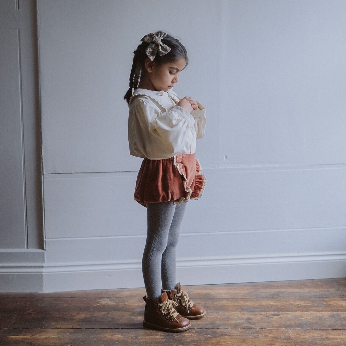 残り1点（5-6Y）Little Cotton Clothes - Organic Helga Blouse