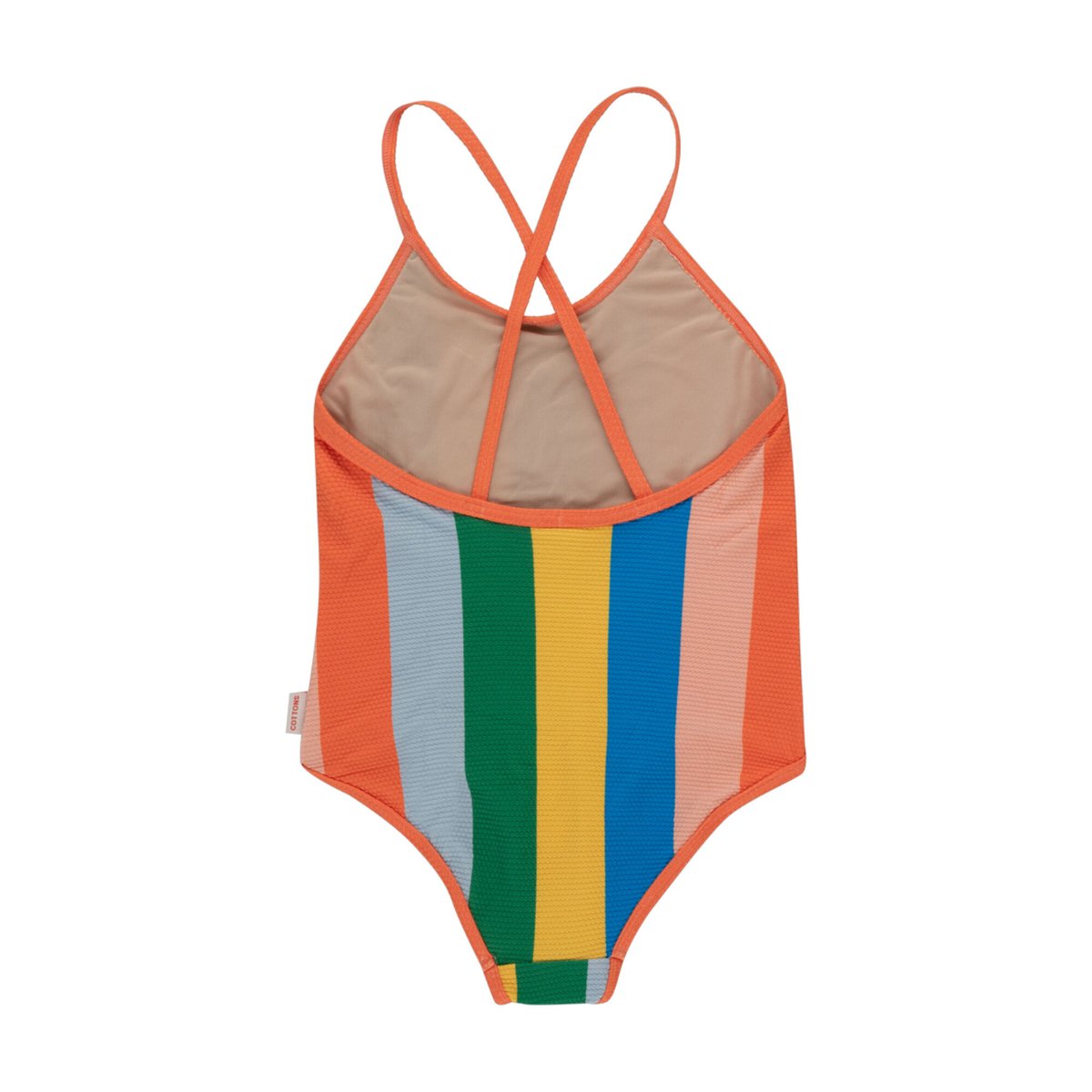 Tinycottons   MULTICOLOR STRIPES SWIMSUIT 2Y
