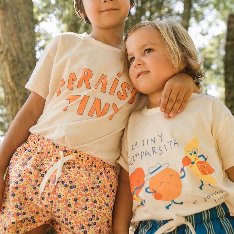 6-7Y☆WAWA Tシャツ　tinycottons　WOLF&RITA