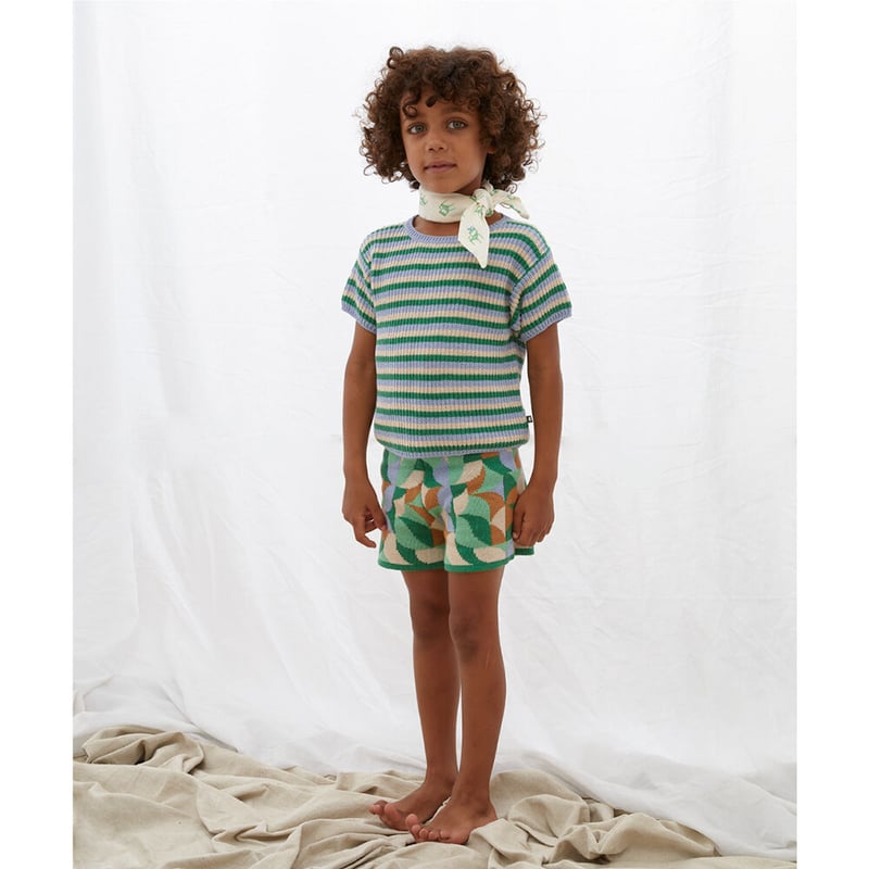 Oeuf NYC（2Y-7Y）- Knit short set | Sunnao store 