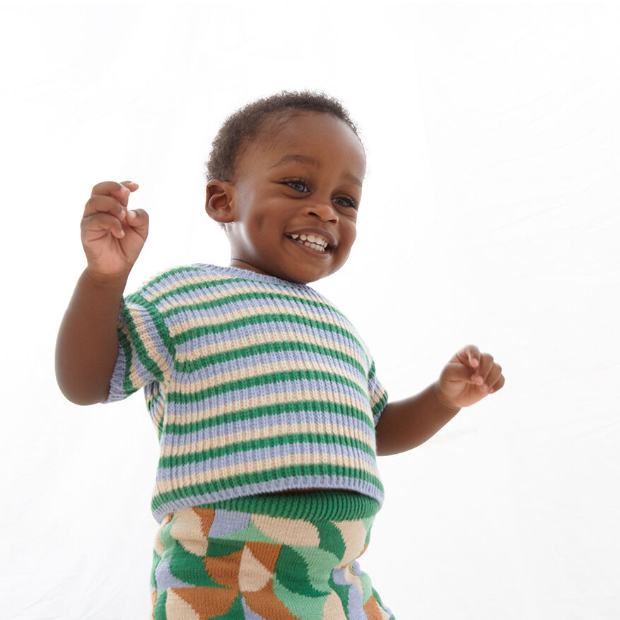 Oeuf NYC（2Y-7Y）- Knit short set | Sunnao store 