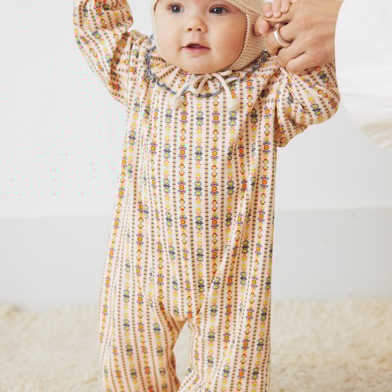 新品未使用】Misha & Puff グリーンロンパース 18M-24M