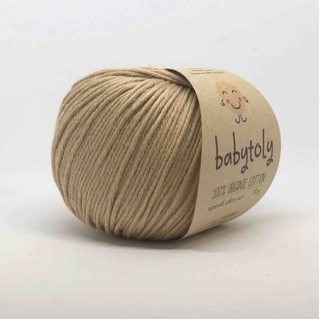 Babytoly Organic cotton yarns - HONEY（毛糸）