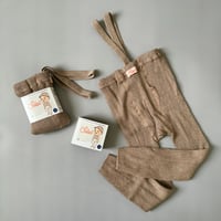 SILLY SILAS - Roomy footless tights - PEANUT