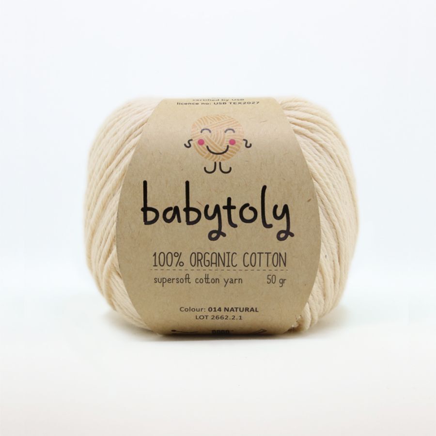 Babytoly Organic cotton yarns - NATURAL（毛糸） | S...