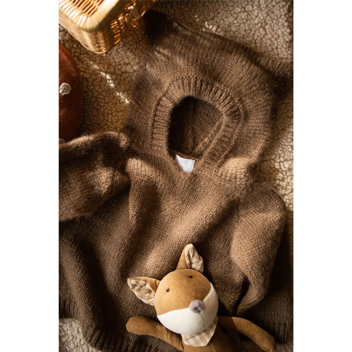 bambolina Kitty hoodie sweater 12-24セーター - トップス