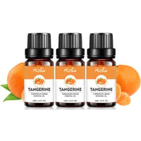 ピュア エッセンシャルオイル タンジェリン１０ｍｌ３本セット １００％ピュア タンジェリン精油 アロマオイルセット