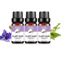 ピュア エッセンシャルオイル クラリセージ１０ｍｌ３本セット １００％ピュア クラリセージ精油 アロマオイルセット