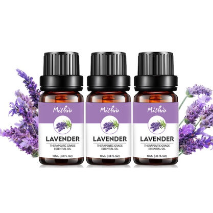 ピュア エッセンシャルオイル ラベンダー10ml3本セット 100