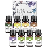 ピュア エッセンシャルオイル Bセット １００％ピュア 精油 １０ｍｌ×８本入 アロマオイル セット