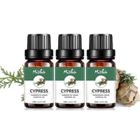 ピュア エッセンシャルオイル サイプレス１０ｍｌ３本セット １００％ピュア サイプレス精油 アロマオイルセット