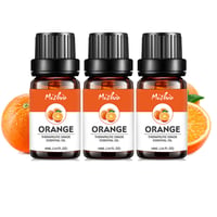 ピュア エッセンシャルオイル オレンジ１０ｍｌ３本セット １００％ピュア オレンジ精油 アロマオイルセット