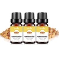 ピュア エッセンシャルオイル フランキンセンス１０ｍｌ３本セット １００％ピュア フランキンセンス精油 アロマオイルセット