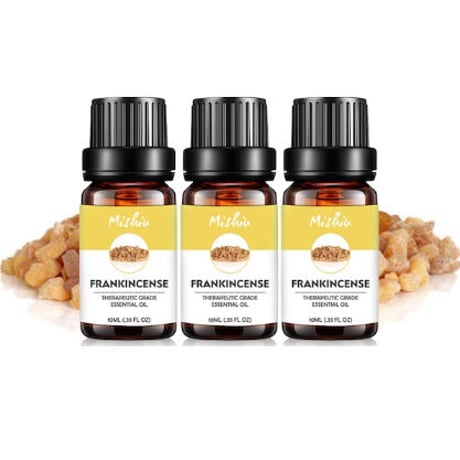 ピュア エッセンシャルオイル フランキンセンス１０ｍｌ３本セット １００％ピュア フランキンセンス精油 アロマオイルセット