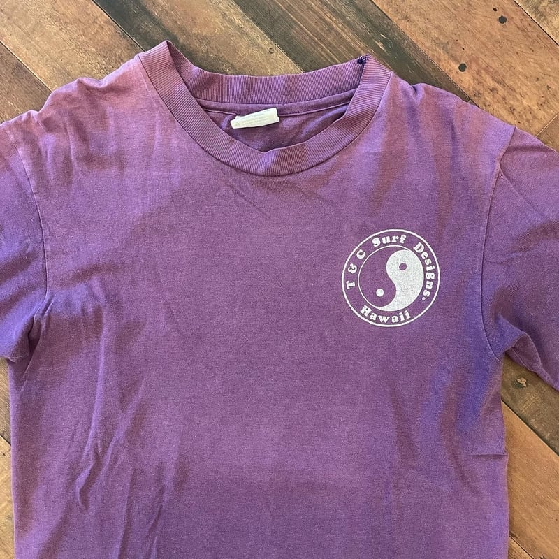 80s T&C Surf Designs print tee (made in USA) |