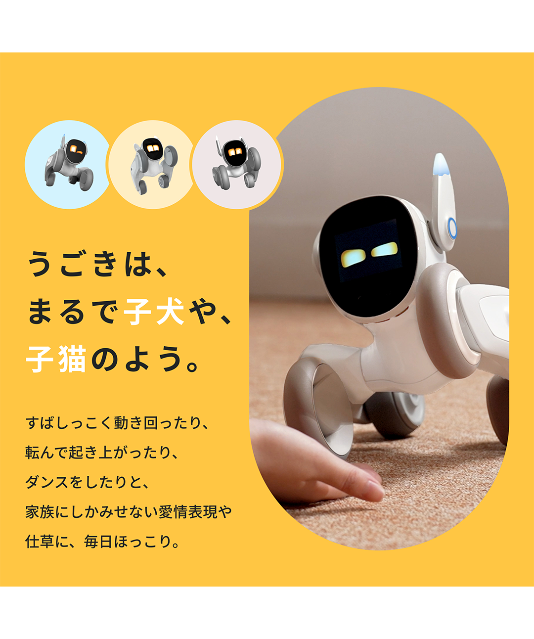 Loona (ルーナ) Blue 楽天市場】Loona (ルーナ) Blue 【AIペットロボット