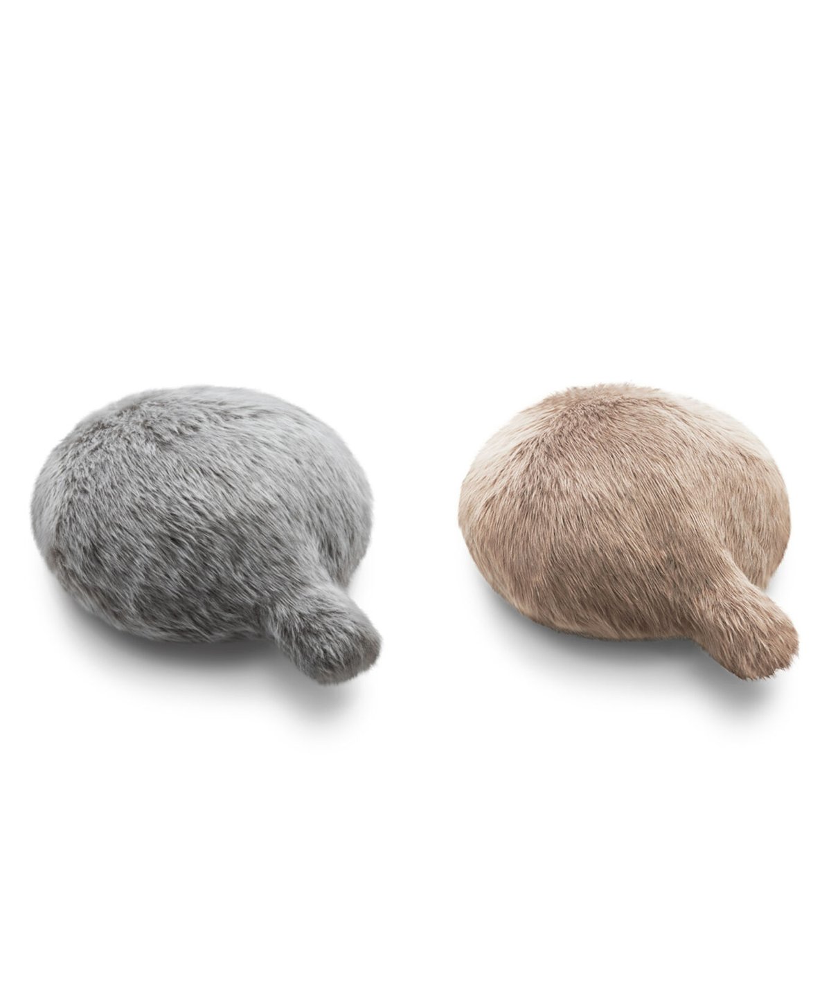 プチクーボ　グレー ユカイ工学 Petit Qoobo プチクーボ Gris（グリ・ 灰）心を癒す