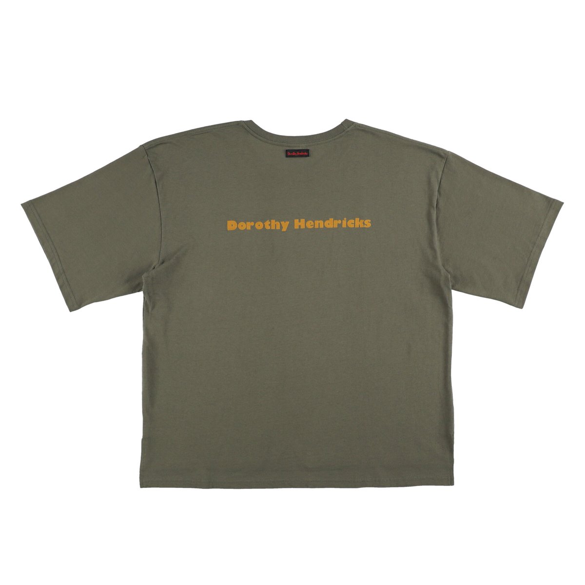 Dorothy Hendricks Tシャツ BIG TEE ロゴ刺繍-