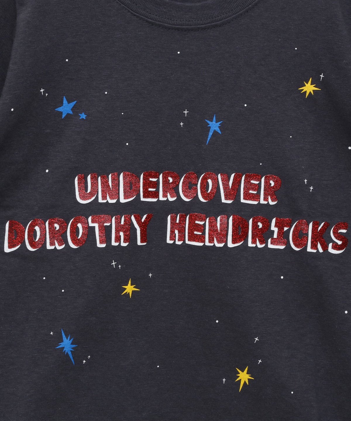 KIDS TEE UNDERCOVER(GLITTER PRINT) | Dorothy He