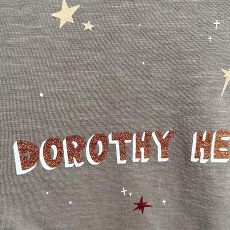 GLITTER PRINT TEE