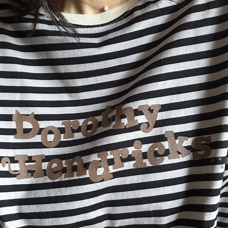 STRIPED DOLMAN SLEEVE TEE | Dorothy Hendricks