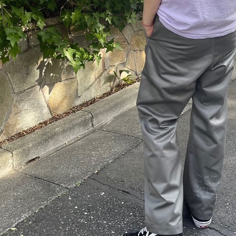 WORK PANTS(BACK PRINT)