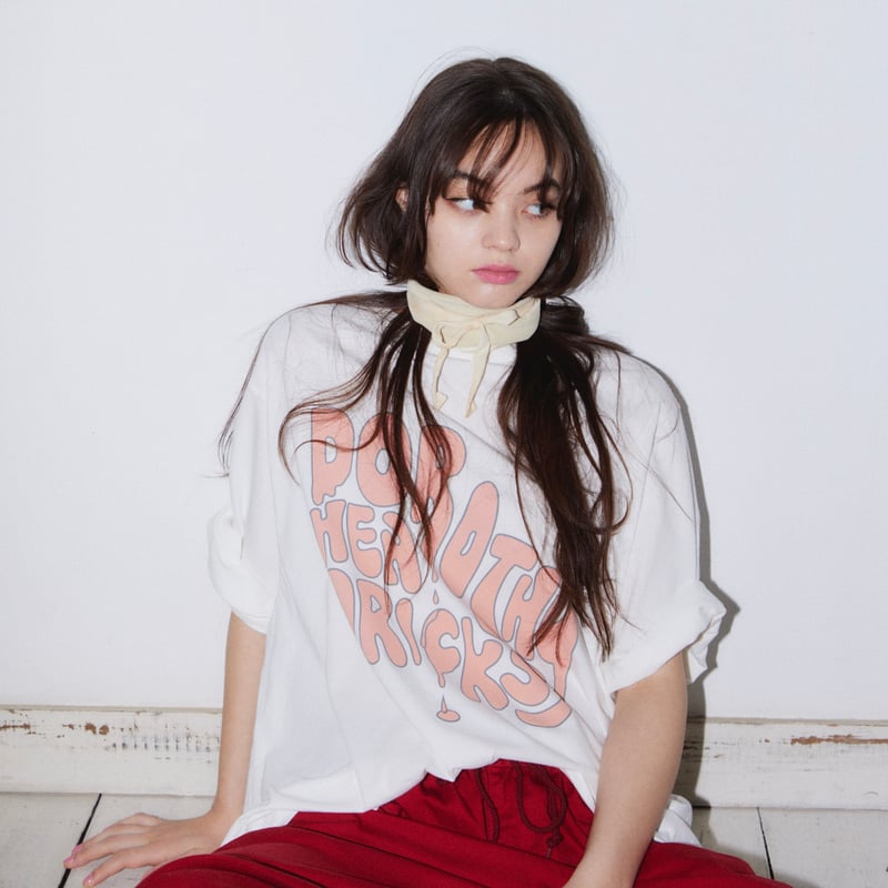 トップス rrrrrr dowman DOLMAN SLEEVE TEE (WHITE) | Dorothy Hendricks