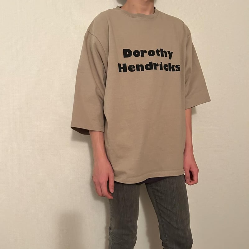 トップス Dorothy Hendricks HEAVY WEIGHT TEE BEIGE HEAVY WEIGHT TEE | Dorothy Hendricks