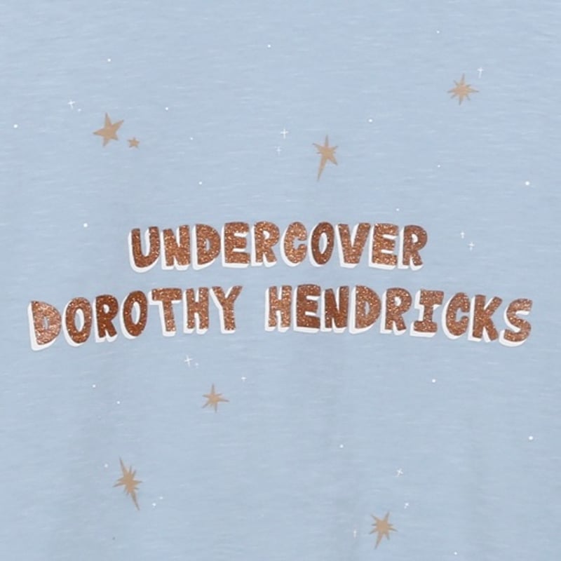 GLITTER PRINT TEE UNDERCOVER | Dorothy Hendricks