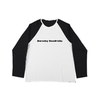 BASEBALL TEE(flocked print)