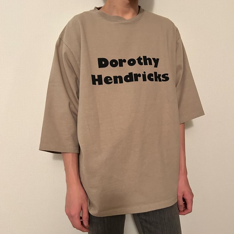トップス Dorothy Hendricks HEAVY WEIGHT TEE BEIGE HEAVY WEIGHT TEE | Dorothy Hendricks
