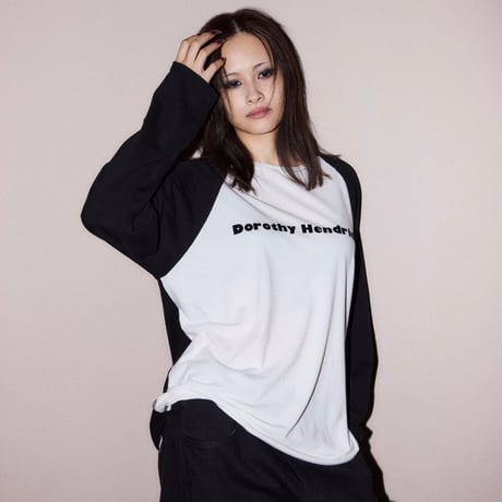 BASEBALL TEE(flocked print)