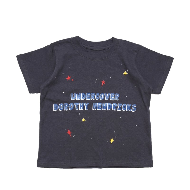 KIDS TEE UNDERCOVER(GLITTER PRINT) | Dorothy He