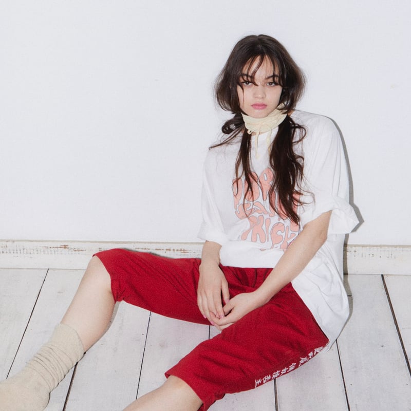 DOLMAN SLEEVE TEE (WHITE) | Dorothy Hendricks