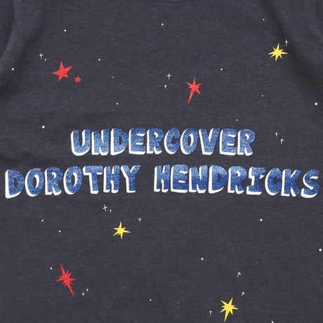 KIDS TEE UNDERCOVER(GLITTER PRINT)