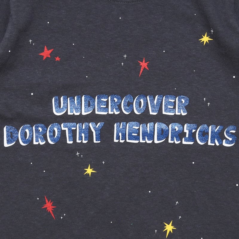 KIDS TEE UNDERCOVER(GLITTER PRINT) | Dorothy He