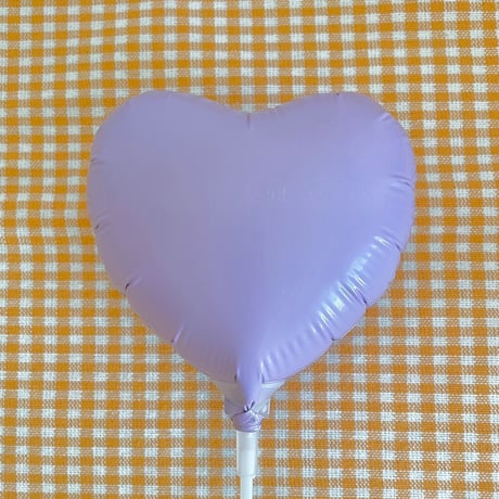 4インチ♡バルーン【パステルライラック】×きらきらバルーンスティックセット