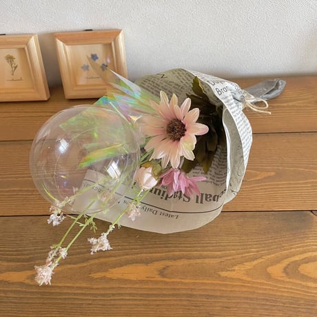 ピンクのお花ブーケ
