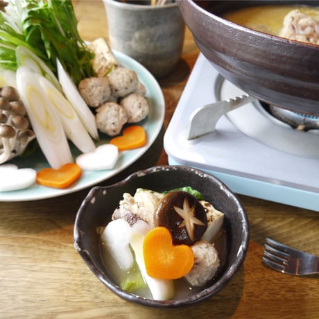親子で出来る楽しいクッキング！水炊きと野菜の型抜きセット　２～３人前