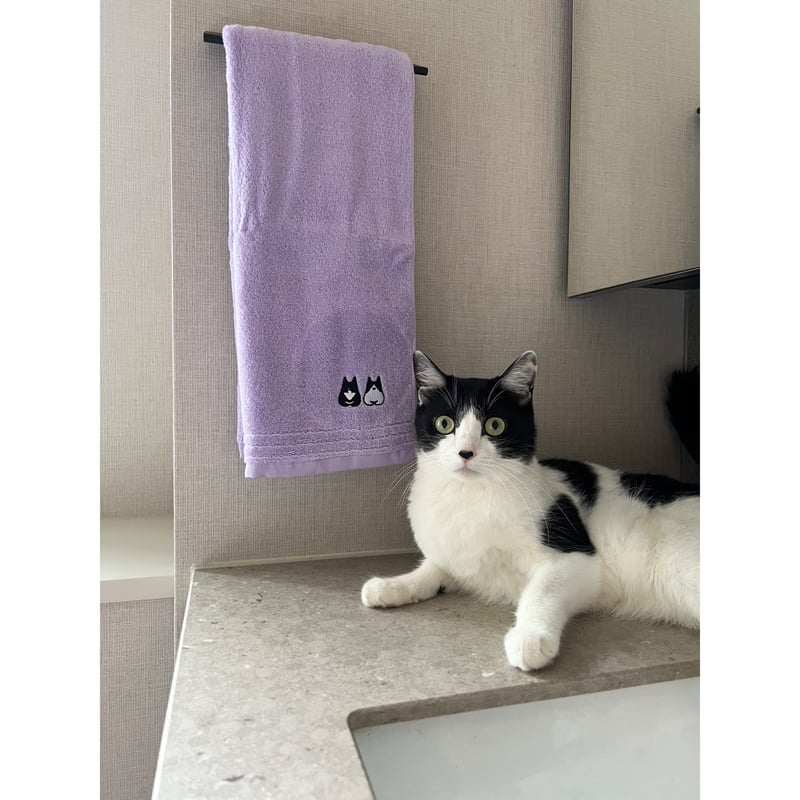 フェイスタオル(藤色) | maruore-store