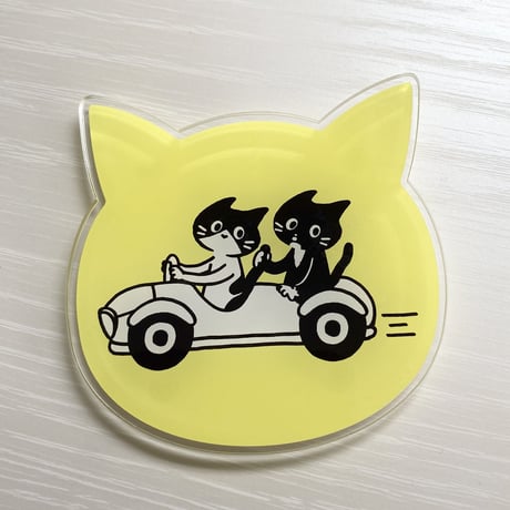 アクリルコースター(イエロー)