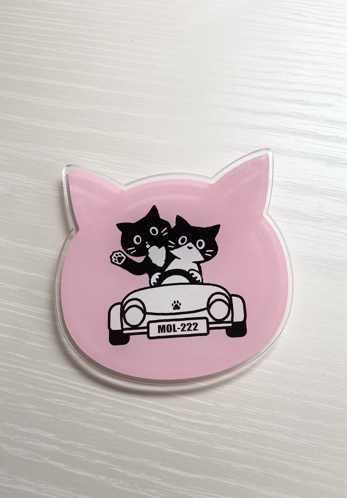 アクリルコースター(ピンク) | maruore-store