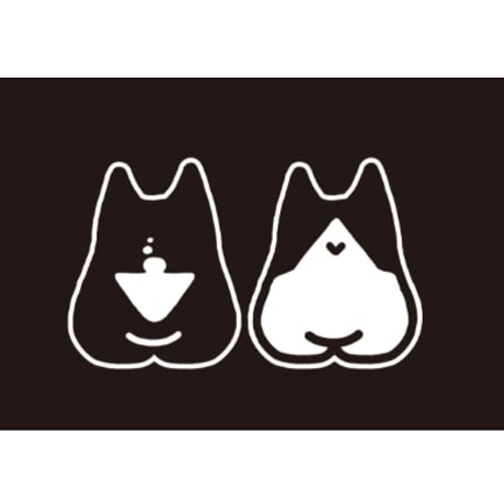 香箱ロゴロンT(ブラック)