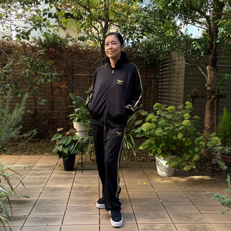 【美品】【48】MARK&LONA 総柄 ドクロ ジャージ ジャケット 美品】【48】MARK&LONA 総柄 ドクロ ジャージ ジャケット