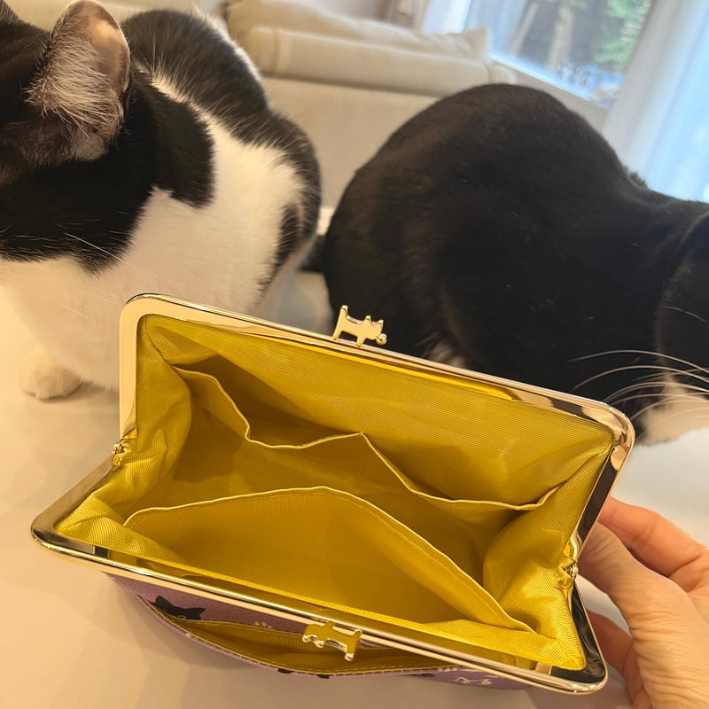 がま口ポーチ(2color) | maruore-store