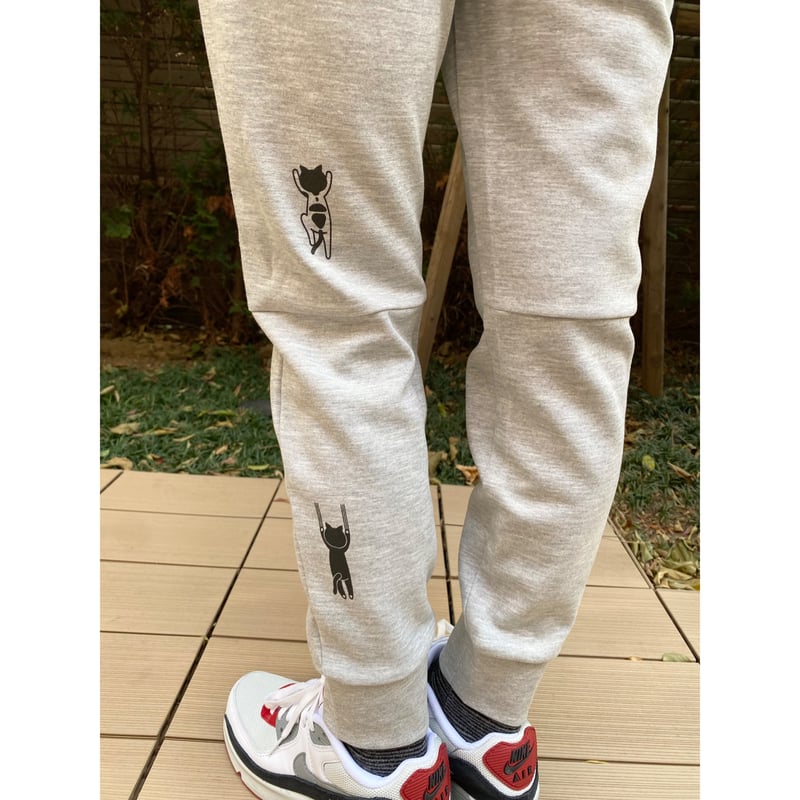 Lacoste ジオメトリックパンツ グレー　スウェットパンツ Lacoste ジオメトリックパンツ グレー スウェットパンツ