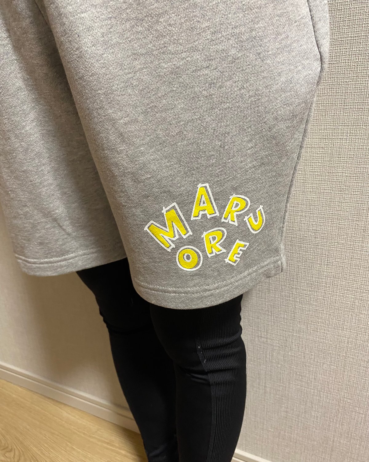 333,333記念スウェットハーフパンツ(グレー) | maruore-store