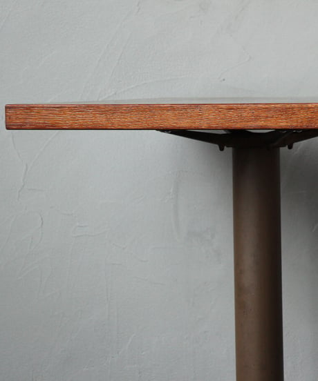 オークテーブル 鉄脚 インテリア 家具 OAK TABLE w/VINTAGE IRON LEG